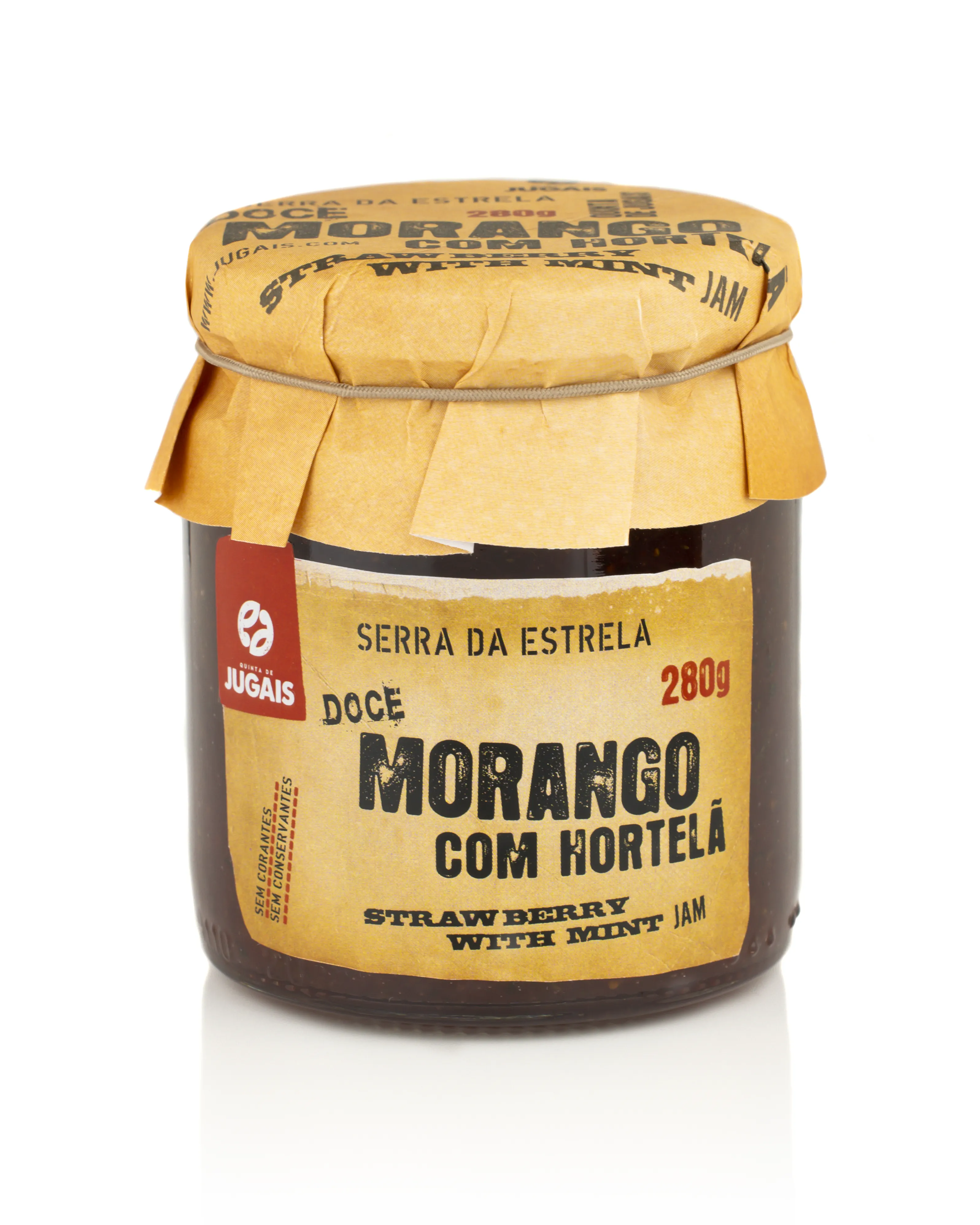 Doce de Morango com Hortelã