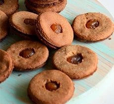 Cookies de Amaranto com Doce de Natura Maçã e Beterraba